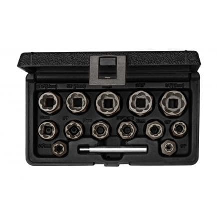 GEDORE 3301563 - Ensemble d'extracteurs en spirale 3/8'' (14 pcs.)