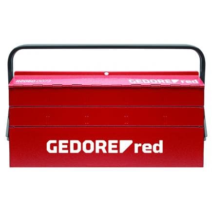 GEDORE 3301658 - Boîte à outils avec 5 compartiments 535x225x330 mm