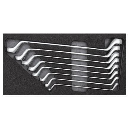 GEDORE 3301697 - Jeu de clés polygonales doubles en module 2/6 CT (8 pcs.)