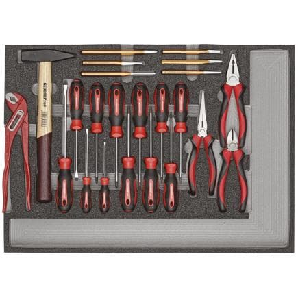 GEDORE 3301686 - Jeu d'outils BASIS dans le module CT (23 pcs.)