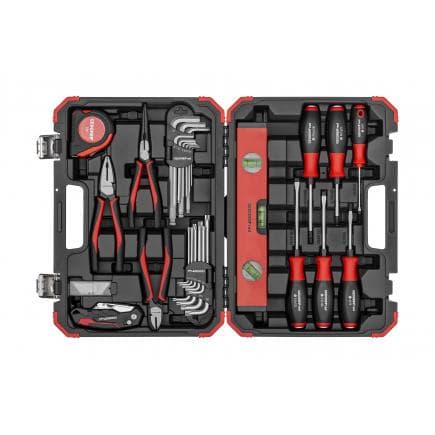 GEDORE 3300190 - Ensemble d'outils `` Mesure-Coupe-Vis '' (43 pcs.)
