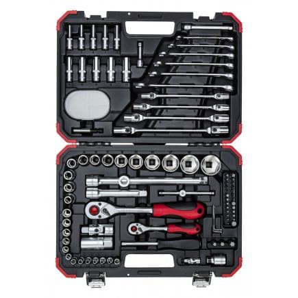 GEDORE 3300062 - Jeu de douilles 1/4'' - 1/2'' (92 pcs.)