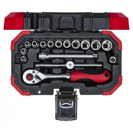 GEDORE 3300050 - Ensemble cliquet et douilles 1/4'' (23 pcs.)