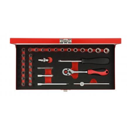 GEDORE 3300000 - Jeu de douilles 1/4'' (32 pcs.)