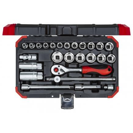 GEDORE 3300053 - Jeu de clés à douilles 3/8'' (26 pcs.)