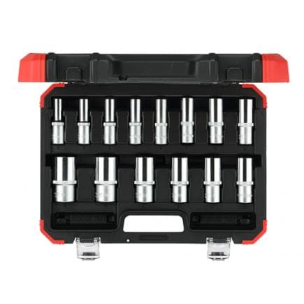 GEDORE 3300008 - Jeu de clés à douilles hexagonales 1/2'' (14 pcs.)