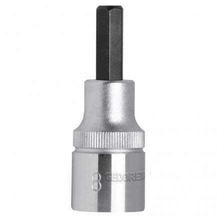 GEDORE 3300358 - Clé à douille pour vis hexagonales 1/2'' 55 mm
