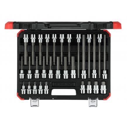 GEDORE 3301573 - Jeu de clés à douilles pour vis hexagonales 1/2'' (30 pcs.)