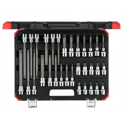 GEDORE 3301577 - Jeu de clés à douilles pour vis Torx® 1/2'' (32 pcs.)