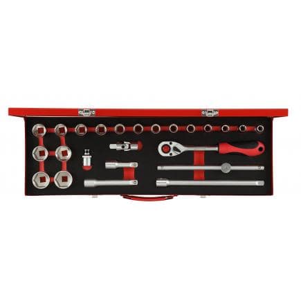 GEDORE 3300006 - Jeu de douilles 1/2'' (24 pcs.)