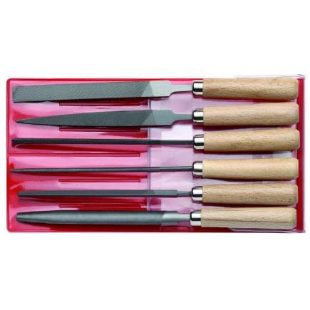 GEDORE 3301596 - Jeu de limes (6 pcs.)