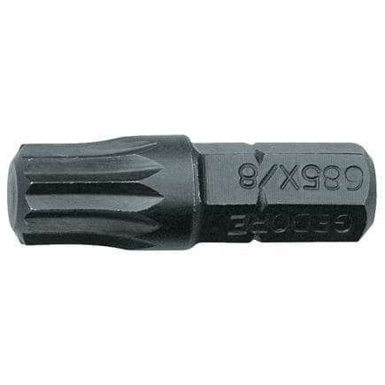 GEDORE 6540270 - Tournevis multi-dents 1/4" XZN (10 pcs.)