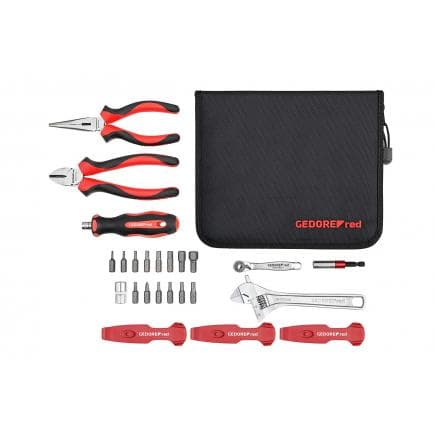 GEDORE 3300195 - Ensemble d'outils de réparation de vélo (25 pcs.)