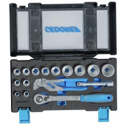 GEDORE 3416321 - Composition de douilles avec clé à pince (16 pcs.)