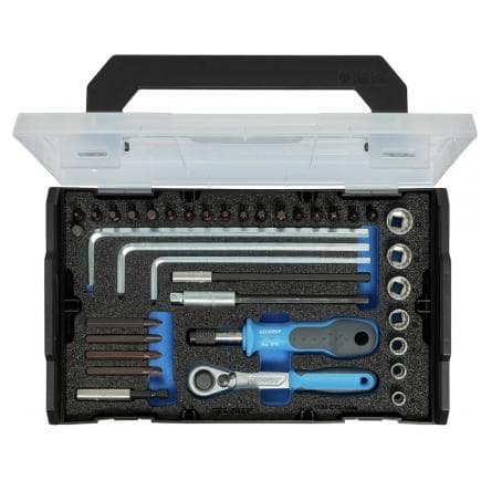 GEDORE 3437450 - Jeu d'embouts avec cliquet 1/4" (38 pcs.)