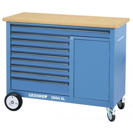 GEDORE 2259001 - Etabli mobile extra large avec 7 tiroirs