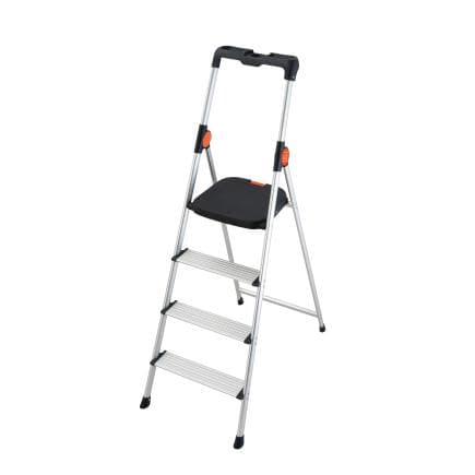 GIERRE B444 - TABOURET DEKORSTEP EN ALUMINIUM, 4 MARCHES