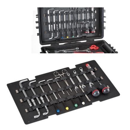 GT LINE AIPANEL PFR - Panneau porte-outils à élastiques, avec clips de fixation