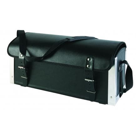 GT LINE BCF135 - Sac à outils en cuir véritable, avec renforts en aluminium, moyen