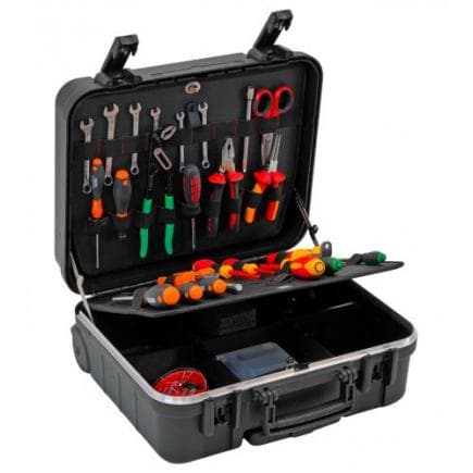 GT LINE BOXER WH PEL - Valise chariot porte-outils en polypropylène