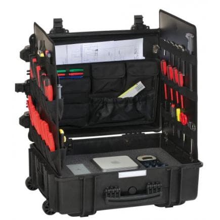 GT LINE GT 58-23 - Valise chariot porte-outils en polypropylène étanche