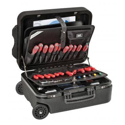 GT LINE NM WHEELS PTS - Valise chariot porte-outils en polyéthylène à double paroi Flexi Pouches
