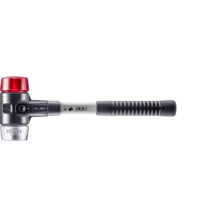 HALDER 3769.030 - Maillets SIMPLEX-Plastique/metal doux avec boîtier en fonte malléable renforcée et manche en fibre de verre