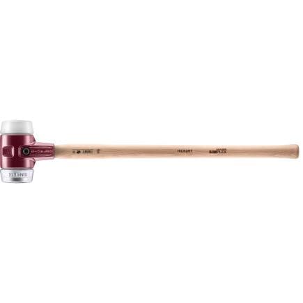 HALDER 3079.081 - Marteaux de frappeur SIMPLEX-Superplastique/métal doux avec boîtier en fonte malléable manche en bois hickory de haute qualité