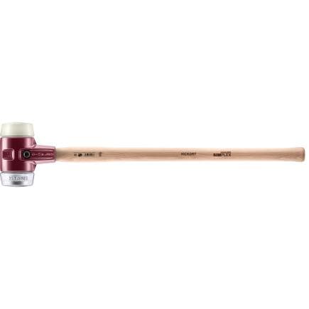 HALDER 3089.081 - Marteaux de frappeur SIMPLEX-Nylon/métal doux avec boîtier en fonte malléable manche en bois hickory de haute qualité