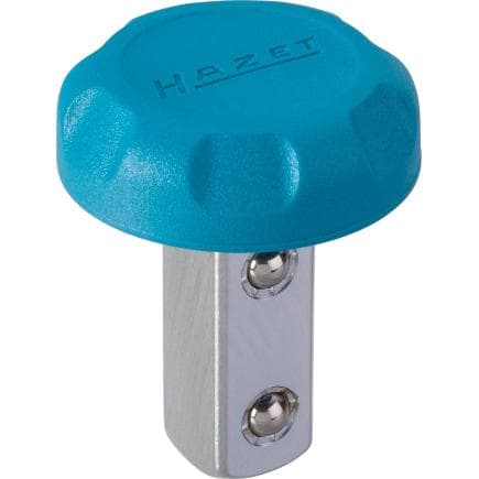 HAZET 5121-02 - Carré traversant 1/2" avec bouton bleu