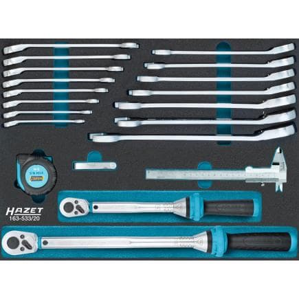 HAZET 163-533/20 - Set système d'insertion de sécurité (SIS) (20 pcs.)