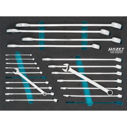 HAZET 163-532/21 - Jeu de clés mixtes (21 pcs.)