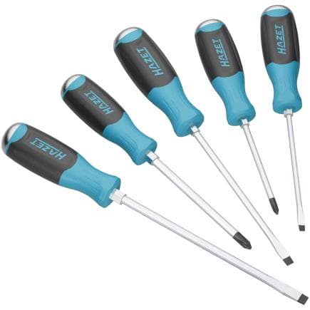 HAZET 811S/5 - Tournevis cruciforme Philips (5 pcs.)