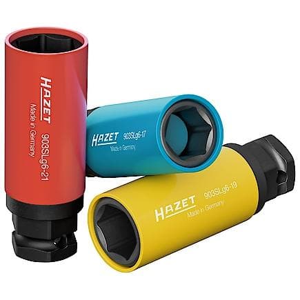 HAZET 903SLG6/3 - Jeu de douilles à chocs (3 pcs.)