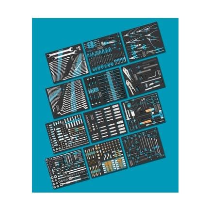 HAZET 0-179NXXLD/616 - Assortiment d'outils (616 pcs.)