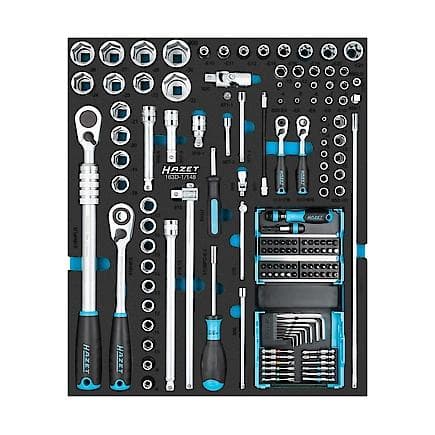 HAZET 163D-1/148 - Jeu de clés à douilles (148 pcs.)