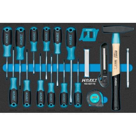 HAZET 163-627/18 - Jeu outils (18 pcs.)