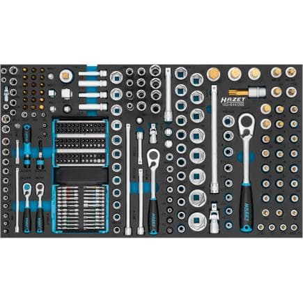 HAZET 163-644/266 - Jeu d'outils (266 pcs.)