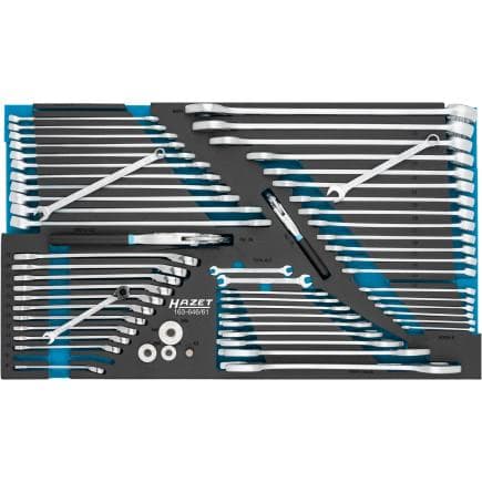 HAZET 163-646/61 - Jeu d'outils (61 pcs.)