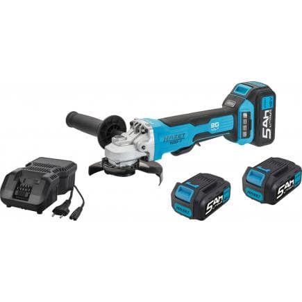 HAZET 9233-7/4 - Meuleuse d'angle sans fil - avec deux batteries et chargeur
