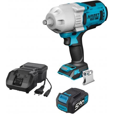 HAZET 9212-1000/3 - Visseuse à impulsions sans fil 1/2" - avec batterie et chargeur
