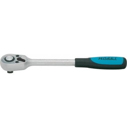 HAZET 916S - Reversible ratchet long 1/2" 32 teeth with quick-release locking device