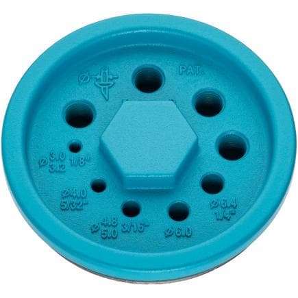 HAZET 9037N-2-024/2 - Bouchon de cylindre avec calibre pour pistolet à rivets aveugles