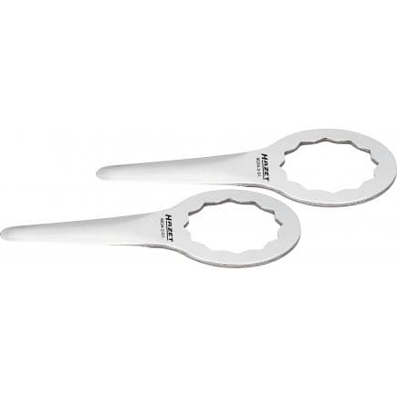 HAZET 9034-2-01/2 - Set of straight windscreen removal tool blades (2 pcs.)
