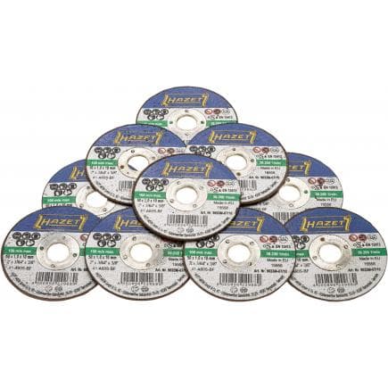 HAZET 9033M-07/10 - Disques abrasifs ⌀ 50 mm (10 pcs.)