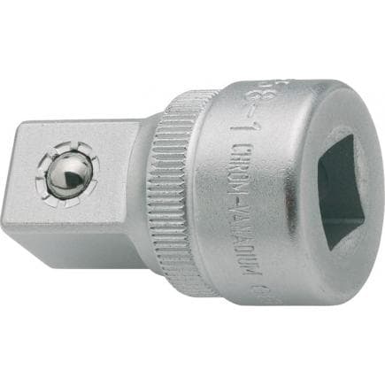 HAZET 8858-1 - Adaptateur 3/8" - 1/2" avec sécurité par bille