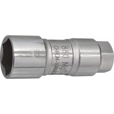 HAZET 880MGT - Embout de clé à douilles hexagonal à aimant métrique avec adaptateur carré intérieur 3/8" pour clé de bougie d'allumage