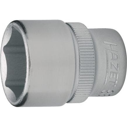 HAZET 880-8 - Embout de clé à douilles hexagonal métrique avec carré d'entraînement 3/8" avec profil de traction à moletage