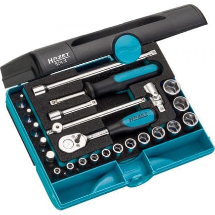 HAZET 854X - Ratchet and socket set 1/4 "(24 pcs.)