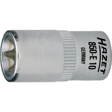 HAZET 850-E10 - Embout de clé à douilles TORX® avec adaptateur carré 1/4"